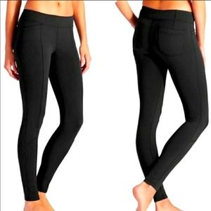 Athleta Fleece Lined Polartec Metro Leggings